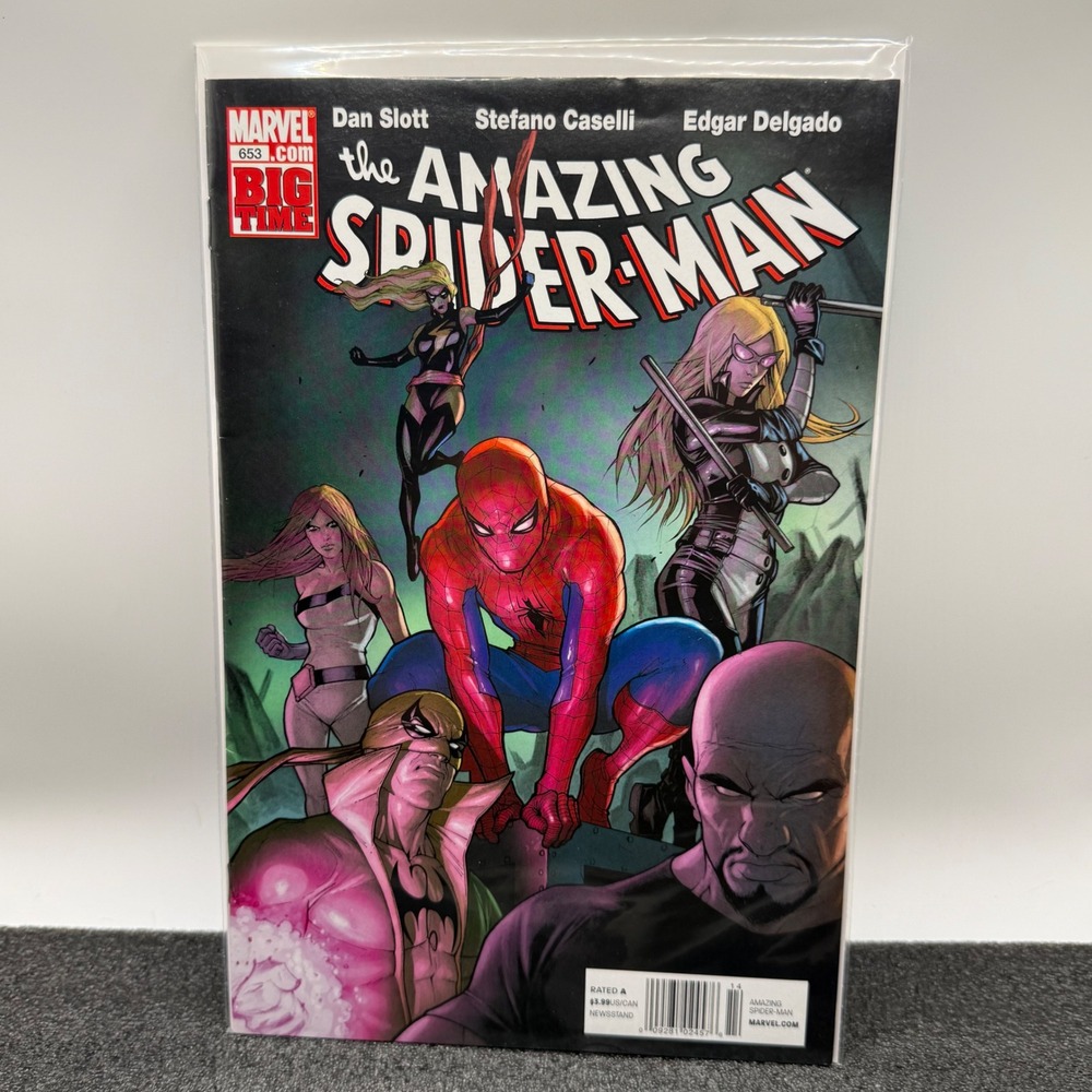 Amazing Spider-Man 653 Big Time Newsstand Edition Marvel Comics Dan Slott 2011